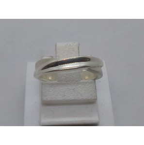Zilver tienerring mat/glans mt. 14 - 3110406
