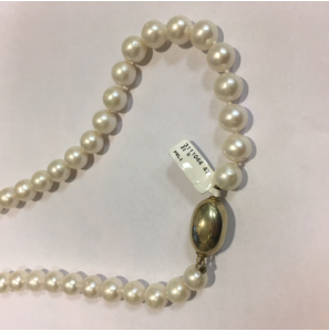 Parel collier zw 11-12 mm 47 cm - 3111044