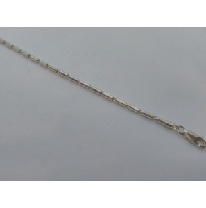 Zilver armband rondestaafjes  19 cm - 3111311