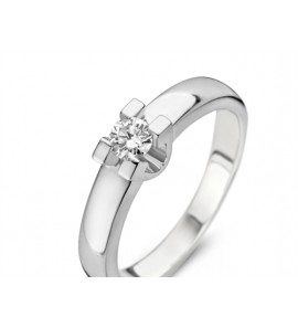 Diamonde Evolution Volonté dames ring met 0.05 crt 1e sys - 3112055