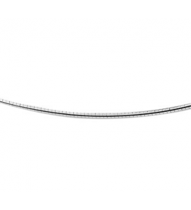 Zilver omega collier rond 1.5 mm 50 cm - 3112357