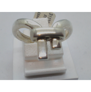 Zilver dames ring mat/glans - 3112420