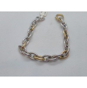 Sterling Gold armband ovaal druppel schakels 20.5 cm 9.3AG/5.5AU - 3112608