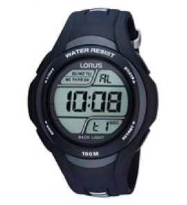 Lorus heren digitaal zwart - 3113325