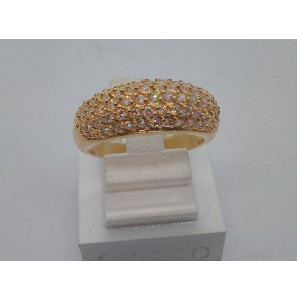 Double dames ring met zirkonia - 3112682