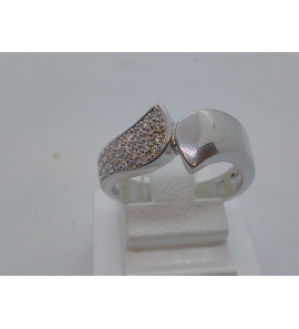 Zilveren ring jaarstuk 2012 met zirkonia - 3114439