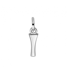 Zilver hanger letter blok I - 3114596