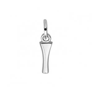 Zilver hanger letter blok I - 3114596