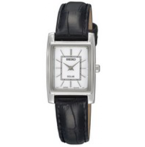Seiko dames solar staal leer - 3113332
