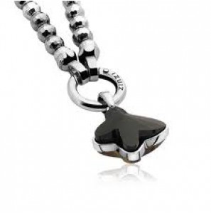 ZINZI hanger Swarovski zw/wit vlinder - 3113595