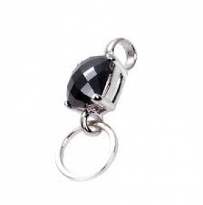 ZINZI charms hanger zwarte zirkonia - 3113633
