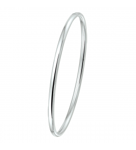 Zilver slavenband dop 3.5 mm ovaal 60 mm - 3114576