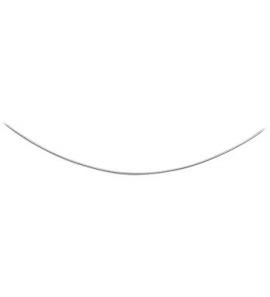 Zilver Omega collier rond 1,00 mm 45 cm. - 3120123