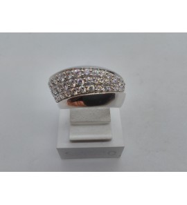 Zilver dames ring met zirkonia - 3120149