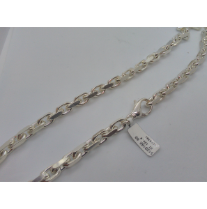 Zilver collier anker 7,5mm 60cm - 3120165