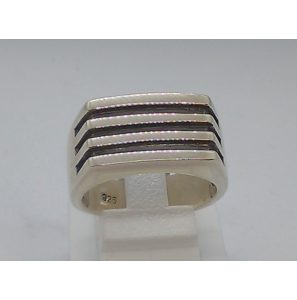 Zilver heren ring maat 19,5 - 3120189