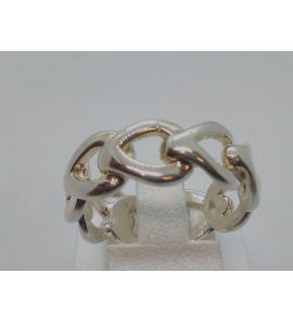 Zilver dames ring fant open - 3120517