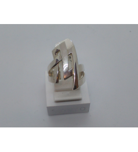 Zilver dames ring fant. slag/open - 3120587