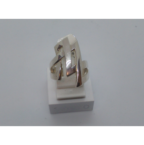 Zilver dames ring fant. slag/open - 3120587