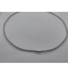 Eclat zilver collier met magn. sluiting 50cm - 3122863