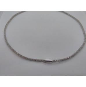 Eclat zilver collier met magn. sluiting 50cm - 3122863