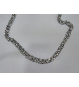 Staal collier koningsschakel vk 50 cm - 3123163