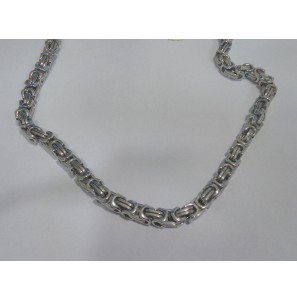 Staal collier koningsschakel vk 50 cm - 3123163