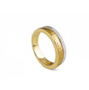 Jeunesse Relief ring met 0.08 crt. - 3123481