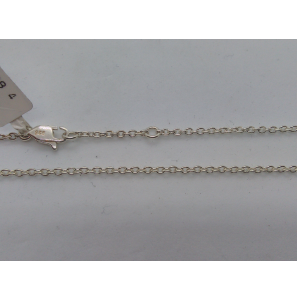Zilver collier anker 38-40 cm - 3123625