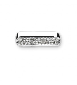 Jeunesse wit-goud hanger 0.10crt. - 3123630