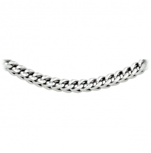 Staal collier gourmette 6 mm 55 cm - 3124081