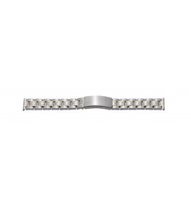 Horlogeband staal klepsluiting bic. 18-20mm - 3124134