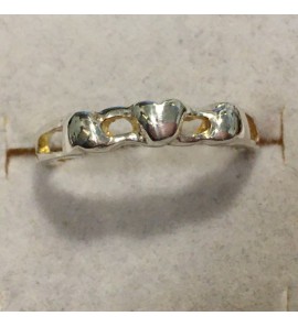 Young zilver dames ring 07-57 - 3124262