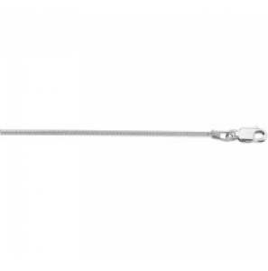 Zilver RH slang collier 1.2 mm 42 cm. - 3124394