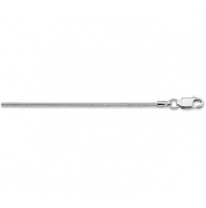 Zilver RH slang collier 1.4 mm 45 cm - 3124397
