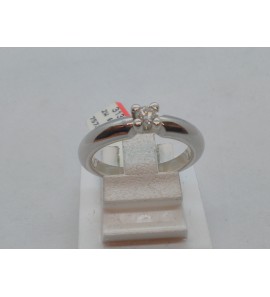 Diamonde ring Etoile 14k witgoud 0.16crt. P1-P2 - 3131312