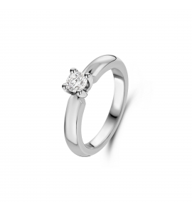 Diamonde ring Etoile 14k witgoud 0.16crt. P1 - 3131312