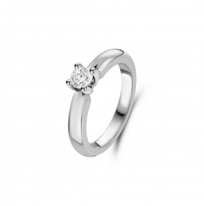 Diamonde ring Etoile 14k witgoud 0.16crt. P1 - 3131312