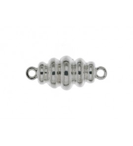 Zilver magneet sluiting fant . - 3130115