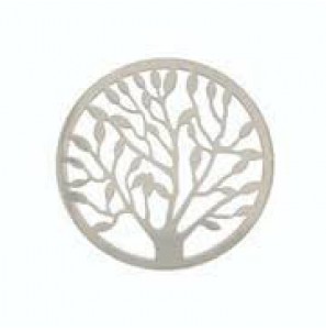 MY iMenso 925/rhod-plated flat cover tree of life 24mm - 3131491