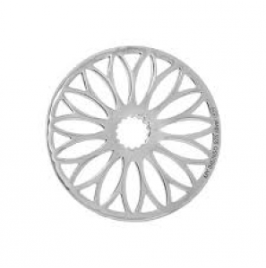 My iMenso 925/hod-plated insigne flat cover polish 24mm - 3131493