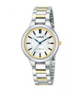 Lorus dames bicolour bracelet wit - 3131584
