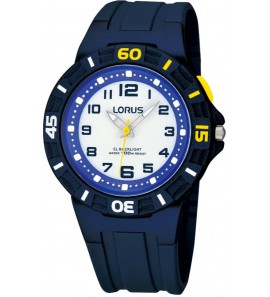 Lorus analoog kunstof blauw PU 100m - 3130170