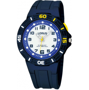 Lorus analoog kunstof blauw PU 100m - 3130170