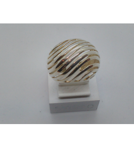 Zilver ring fantasie open gewerkt - 3131939
