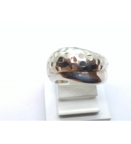 Zilver dames ring glans/mat/poli - 3131956