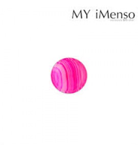 MY iMenso Piccola (14mm) insigne pink agate stone natural - 3132599
