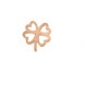 MY iMenso 925/rosegold-plated dancer clover - 3132611