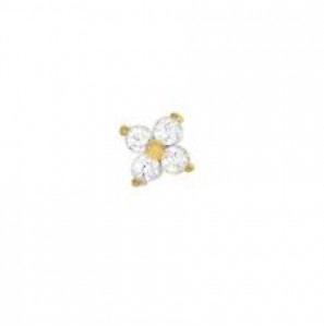 MY iMenso 925/gold-plated dancer 4 cz - 3132622