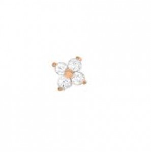 MY iMenso 925/rosegold-plated dancer 4 cz - 3132623